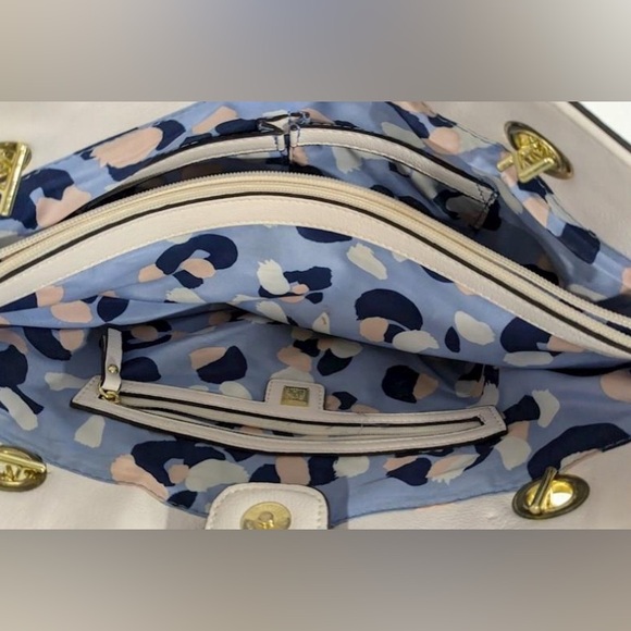 EUC Anne Klein The Quilt Trip Tote Shoulder Bag in Magnolia - Picture 5 of 5